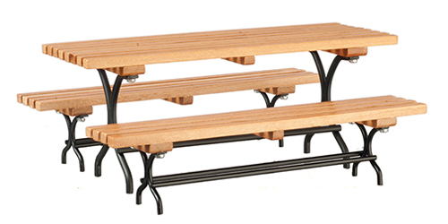 Picnic Table Set, 3 pc.